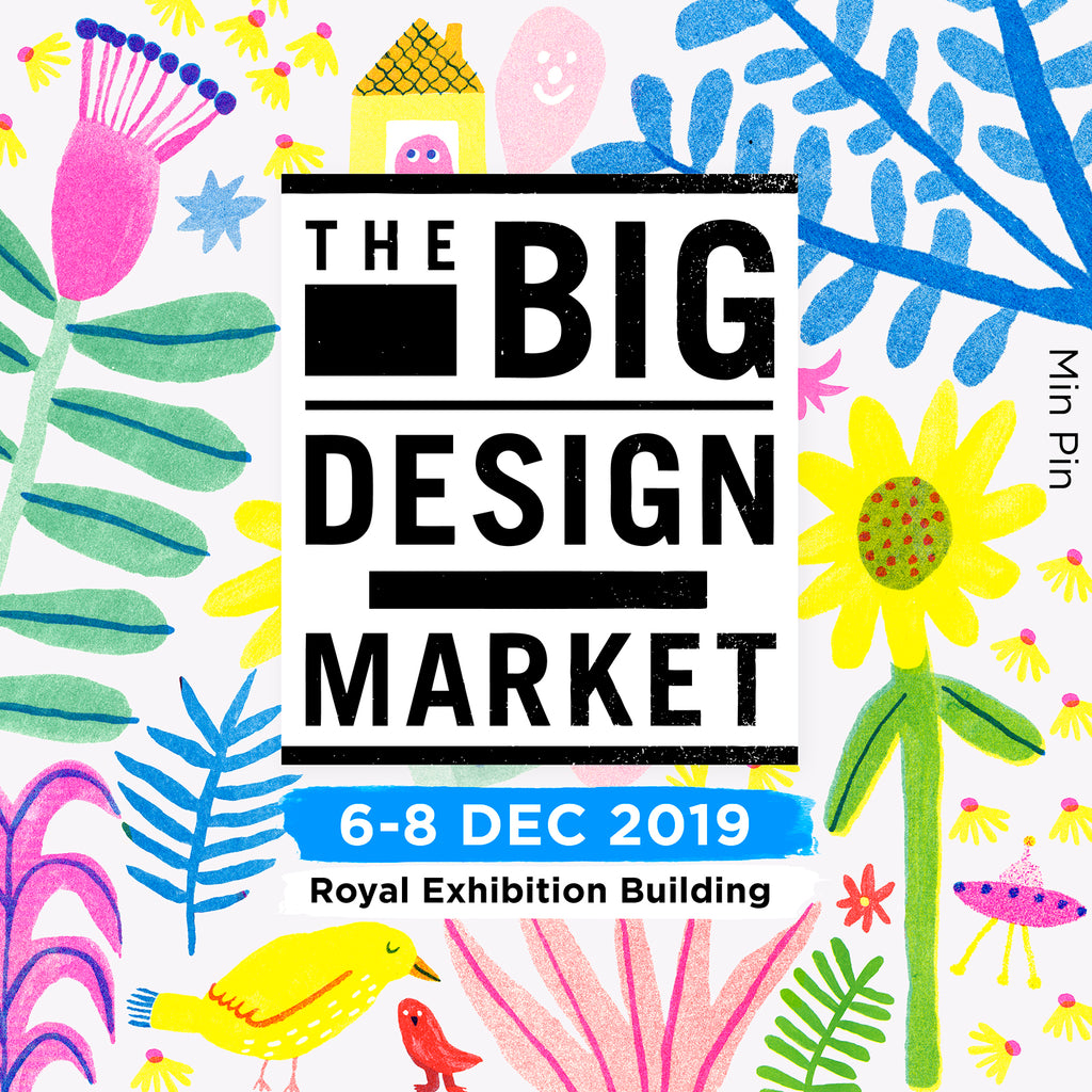 keegan at the big design market melbourne