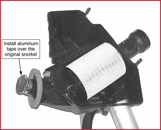 Installing High-Flow Cold-Air Intake for 2004, 2005 Chevrolet Colorado, Stealth Conversions