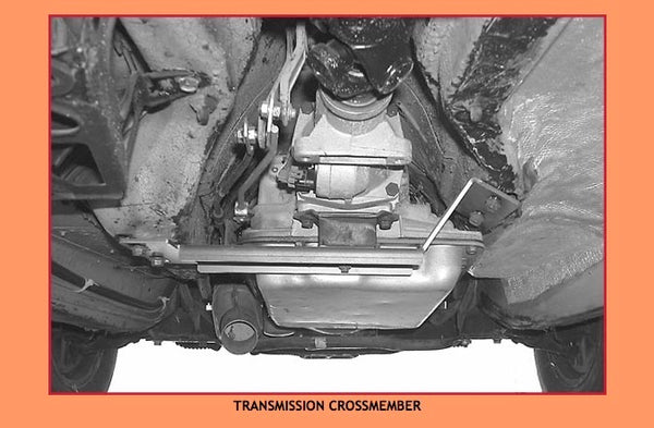 Volvo 700 transmission crossmember, Stealth Conversions