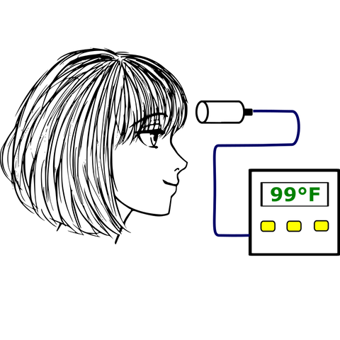Using Infrared Temperature Sensor for Body Temperture Measurement