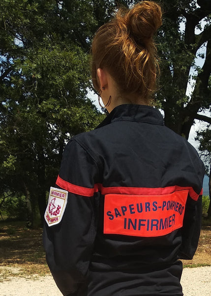 Infirmière Sapeur-Pompier en tenue F1
