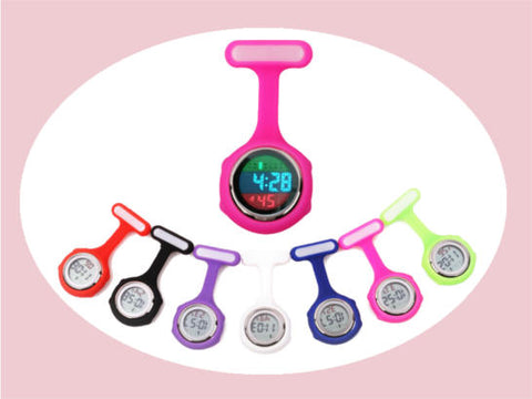 Montre digitale pour blouse - 7 coloris