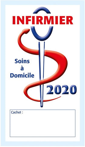 Caducée infirmières libérale soins à domicile 2020