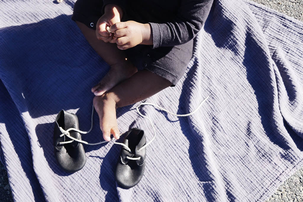 Amy and Ivor black eco leather lace up shoes Charisse Goings growing up goings blog