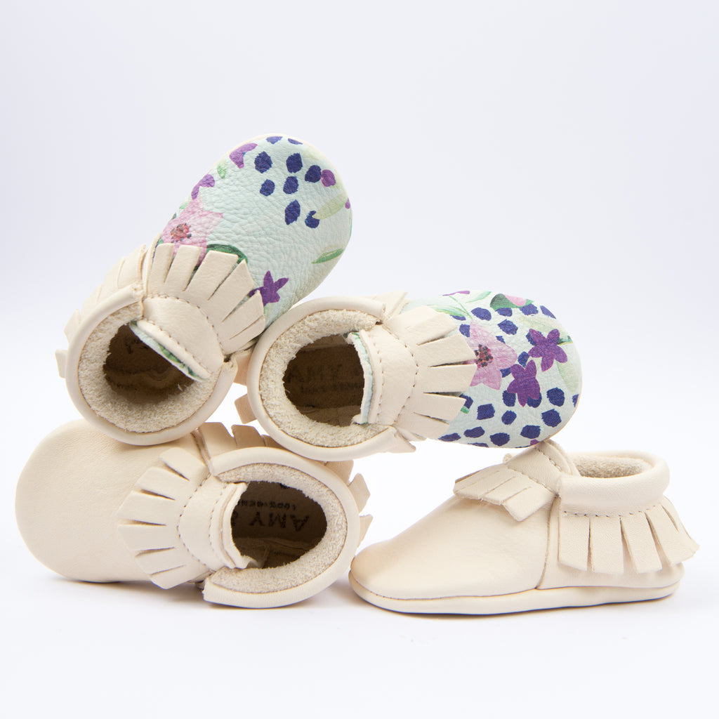 Amy and Ivor moccasins awarded the best baby shoes and first walkers Junior Design Awards 2018