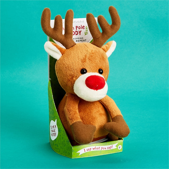 santa's reindeer stuffed animals