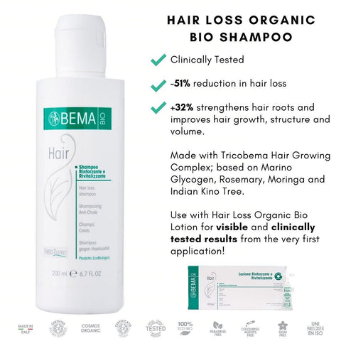 Bema Hair Loss Organic Bio Shampoo