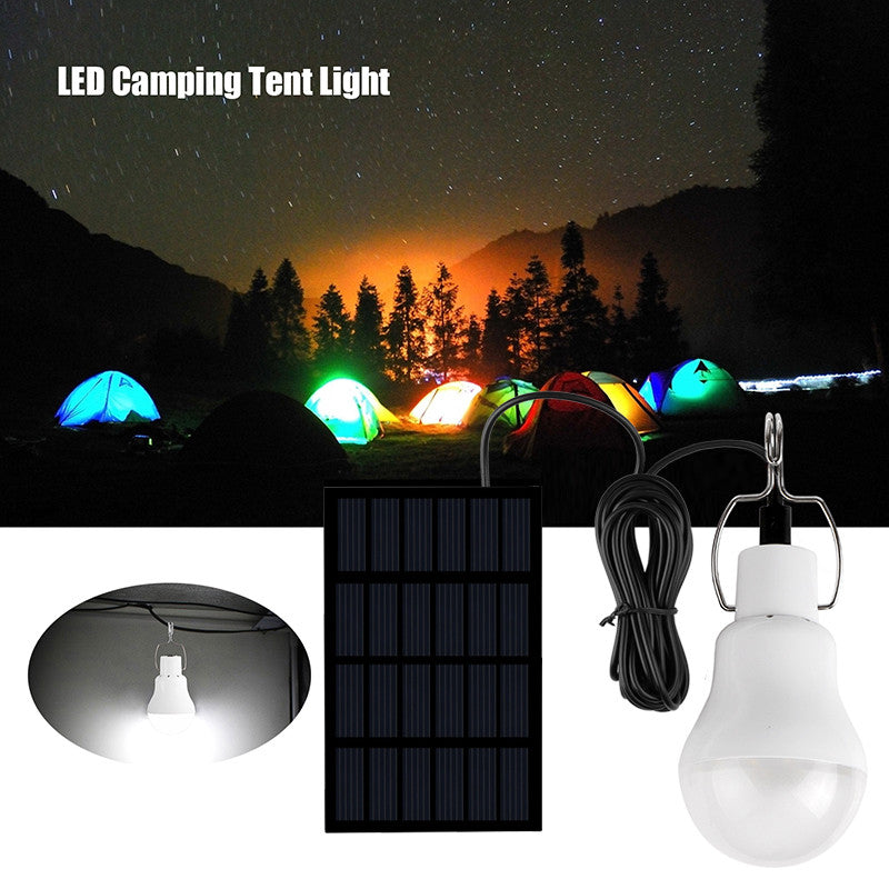 solar led tent light