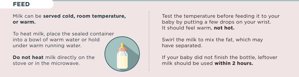 Text - Proper Storage and Preparation of Breast Milk