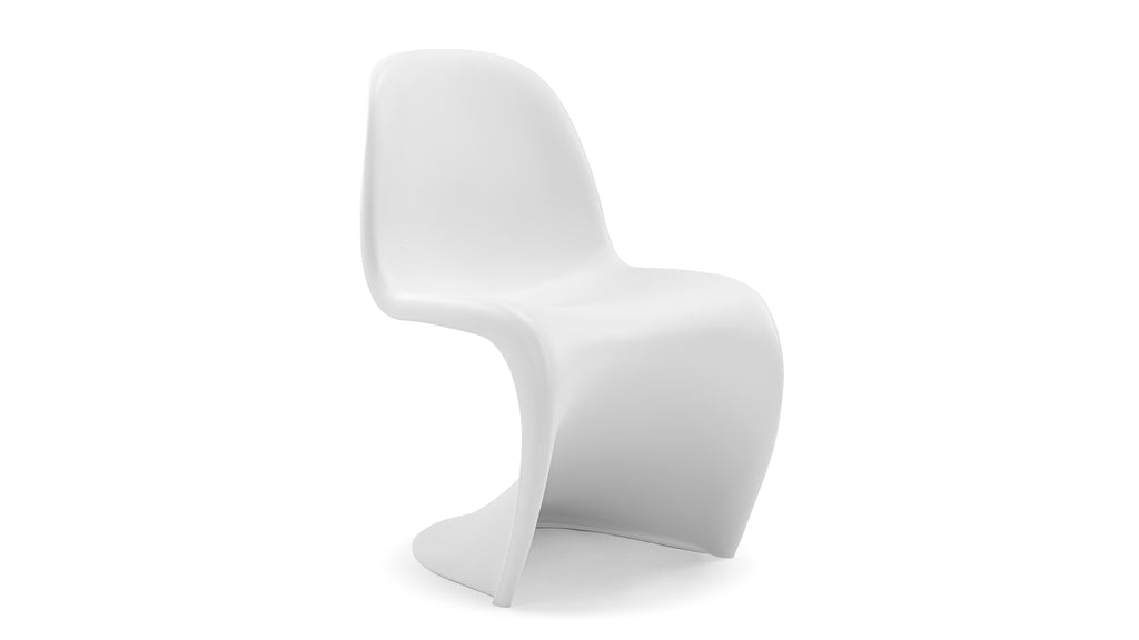 Thespian lila Maxim Panton Style Chair, White | Interior Icons | Interior Icons
