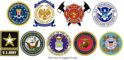 Military | Law | Firefighter Logos - We Thank You!
