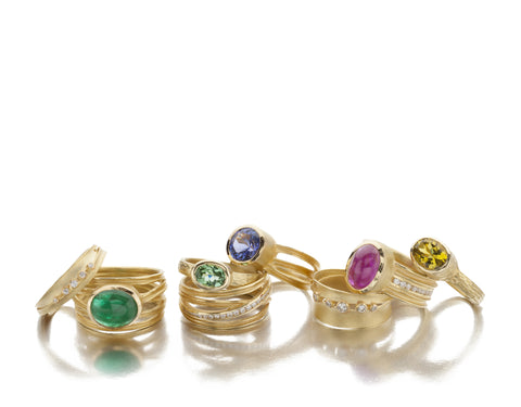 Barbara Heinrich gemstone rings