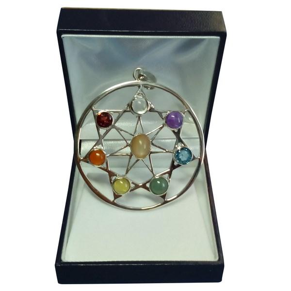wiccan silver pendant