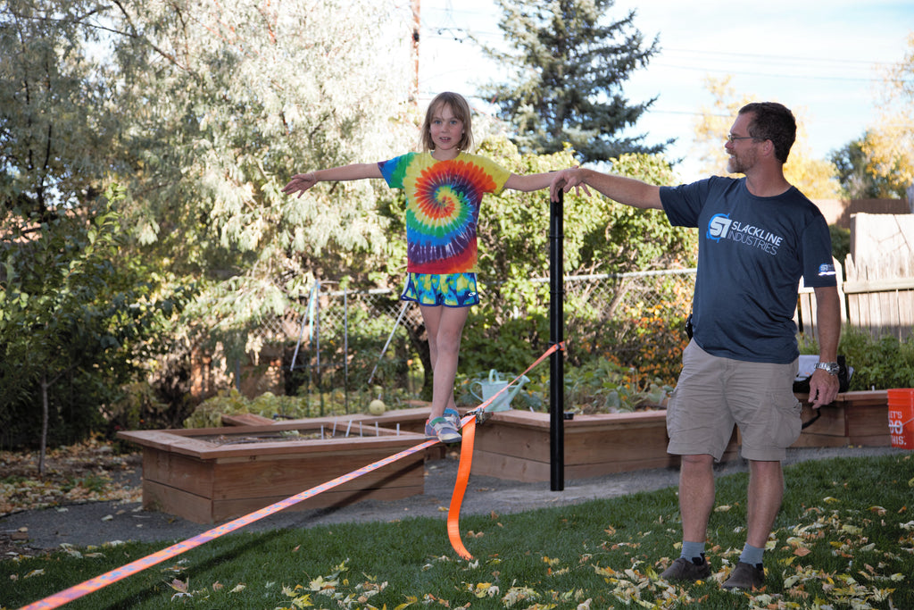 slackline children fun 