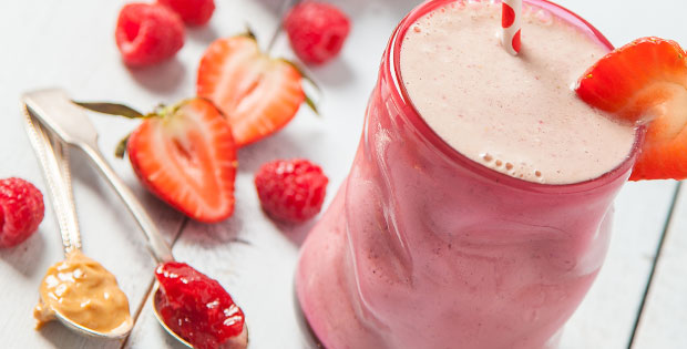 Peanut Butter and Jelly Smoothie