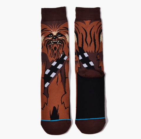 Chewbacca socks as gift