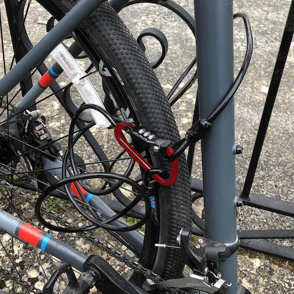 combination bike lock