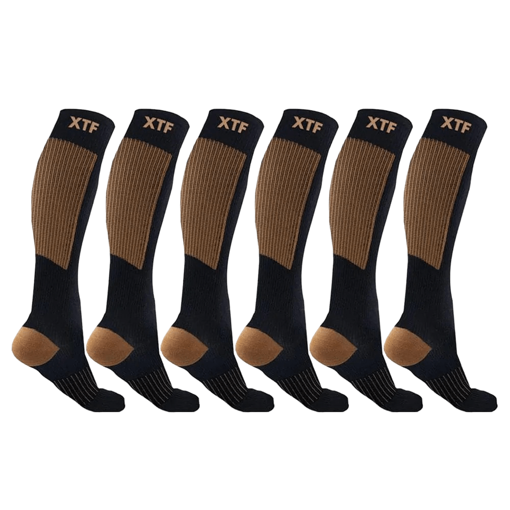 COPPER-INFUSED SOCKS - Original (6-PAIRS)