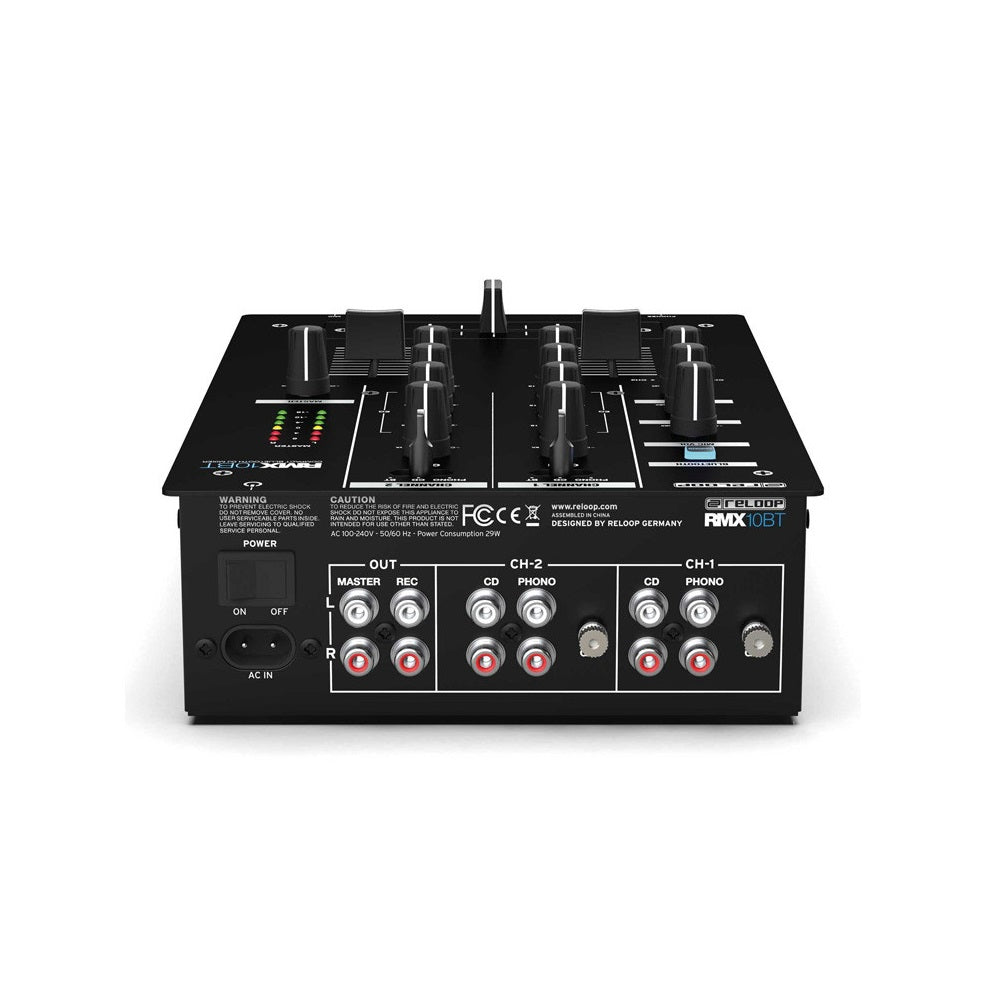 Reloop RMX-10BT Compact Bluetooth DJ Mixer (B stock) – JK Pro Audio