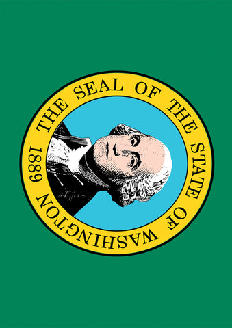 Washington State Flag Garden Flag Image