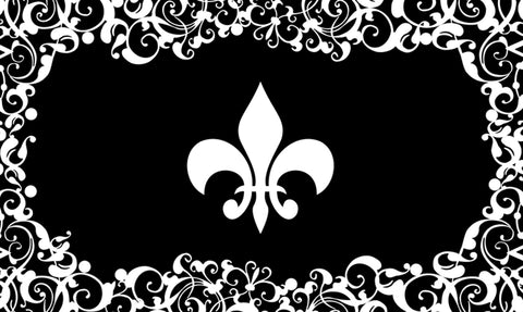 Fleur De Lis Door Mat Image