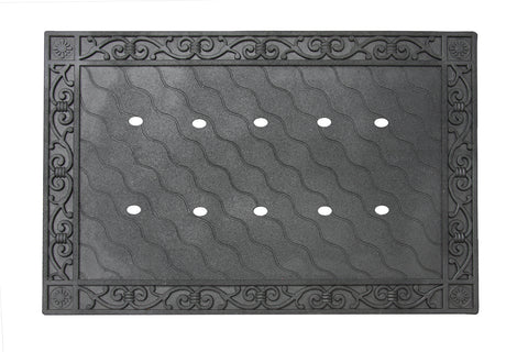 Recycled Rubber Door Mat Tray/Holder