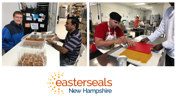 Good Paws works with Easterseals New Hampshire to provide meaningful work for people in their programs