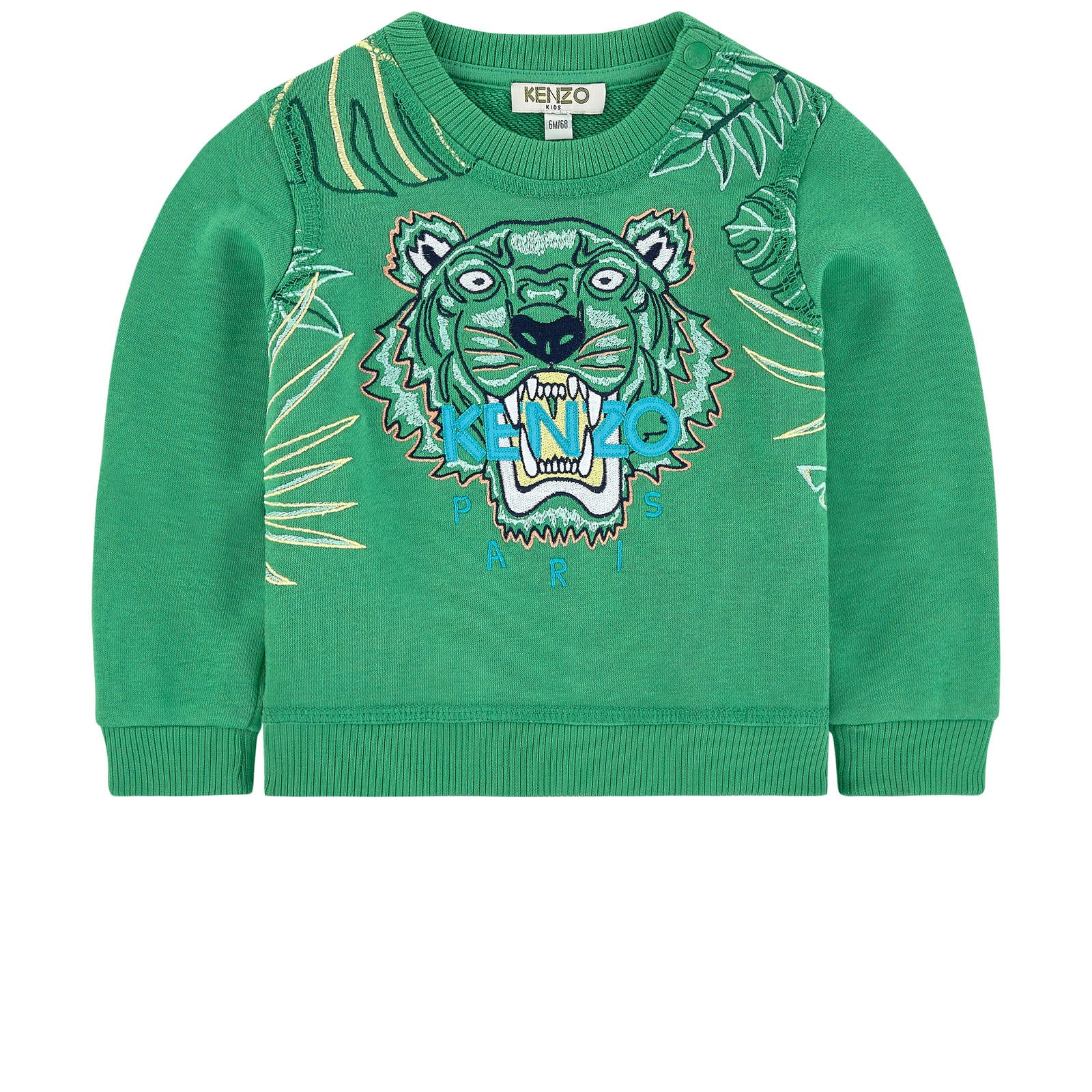 Paar paneel verdamping Kenzo Kids Tiger Sweatshirt – Baby Shoppe