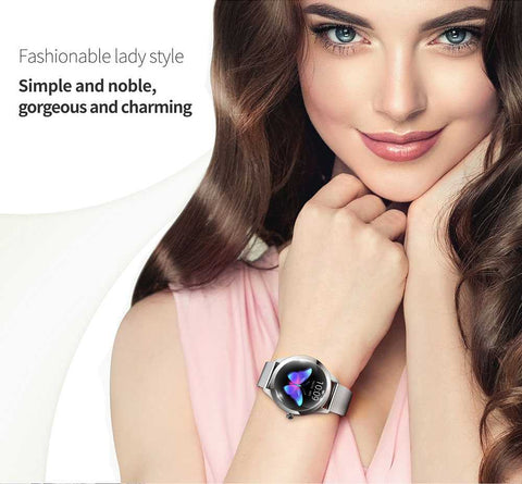 Womens Rose Gold Smartwatch