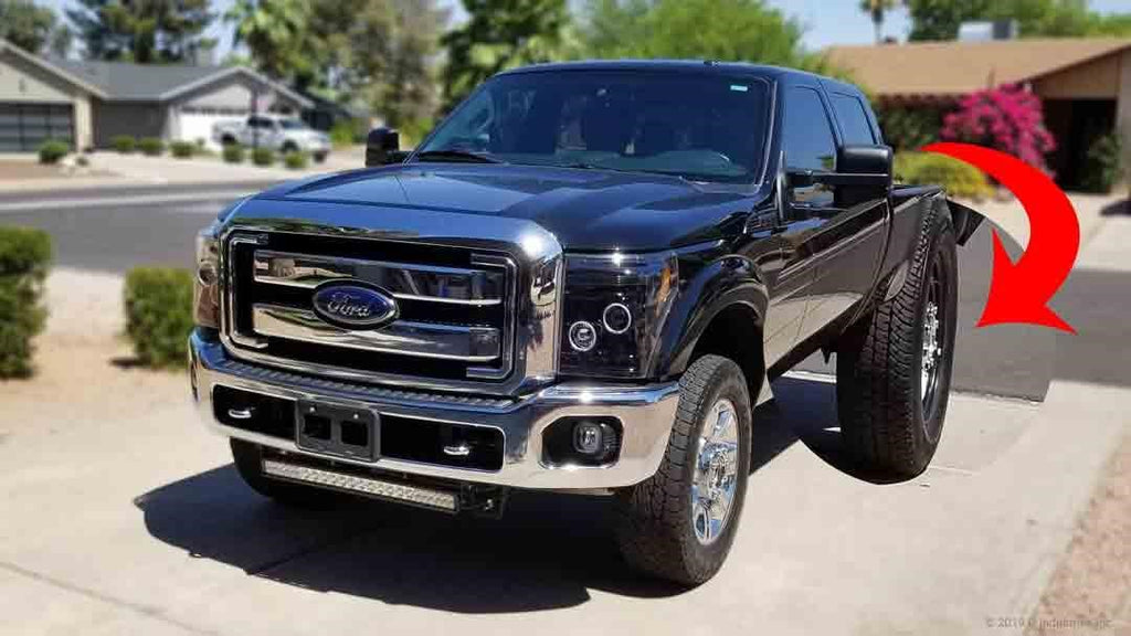 Ford Super Duty F350 will just look a little funny