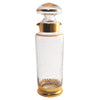 Gold Trim Etched Glass Decanter Set | The Hour 1930s Vintage
