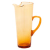 Vintage Amber Italian Cocktail Pitcher Set Pitcher | The Hour Shop