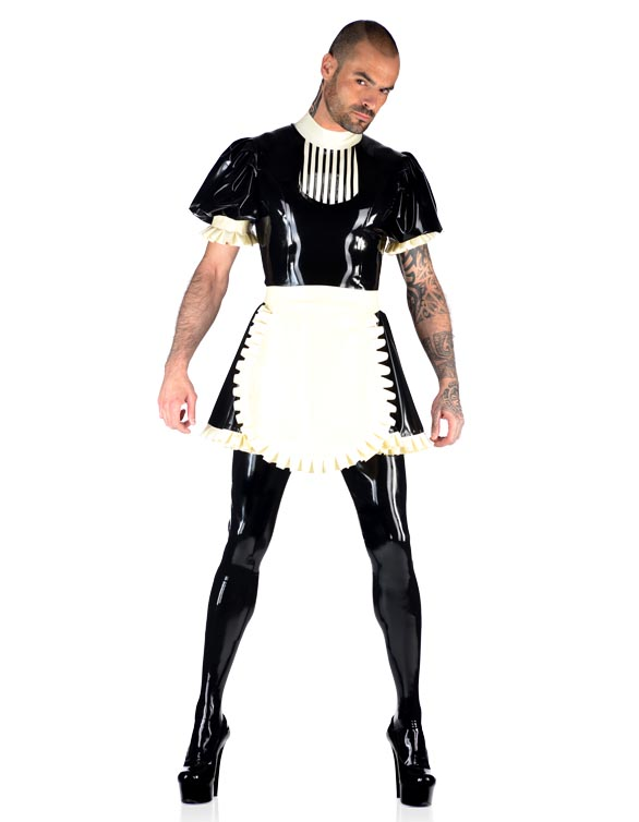 Very Hot Latex Maid Outfit For Men – Laidtex