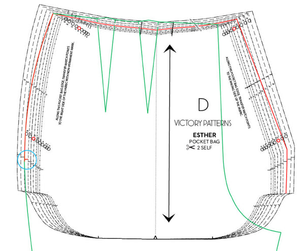 Esther pants- grading between sizes - Victory Patterns blog