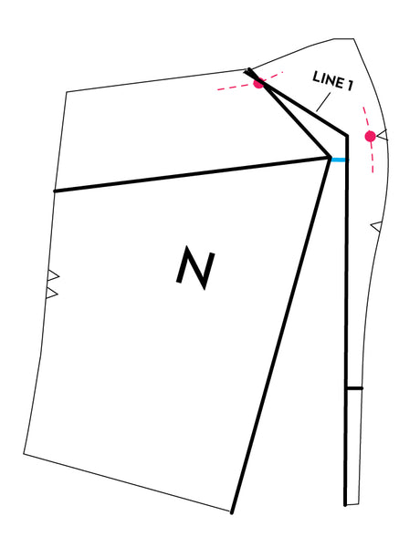 Sloane full bust adjustment