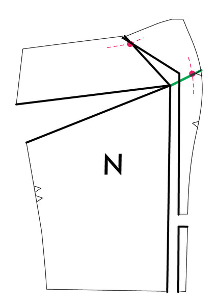 Sloane full bust adjustment