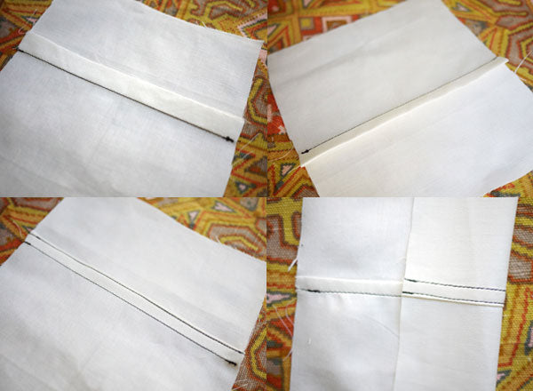 How to sew a flat felled seam