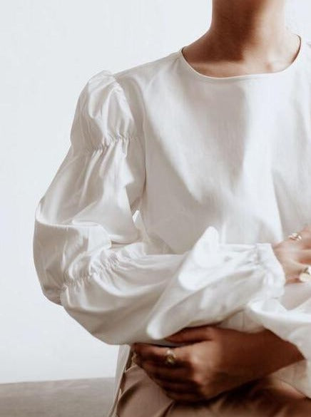 Ruth Top in White