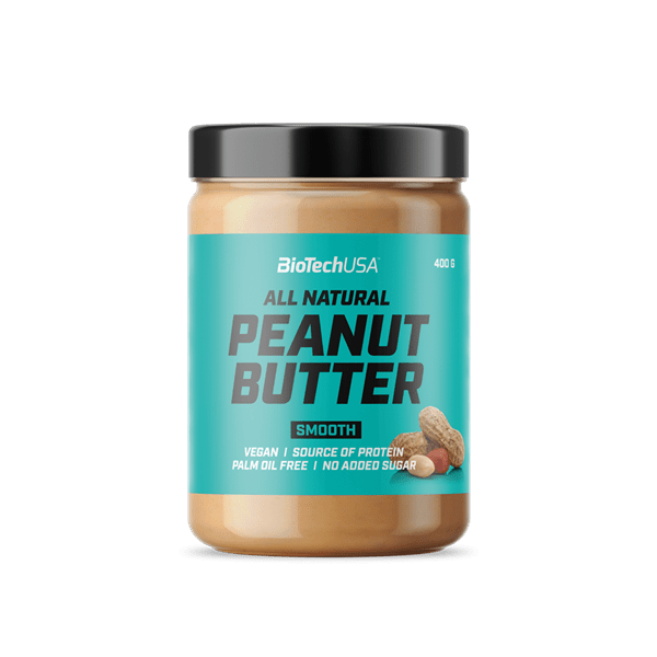 Peanut Butter Erdnussbutter - 400 g - BioTechUSA