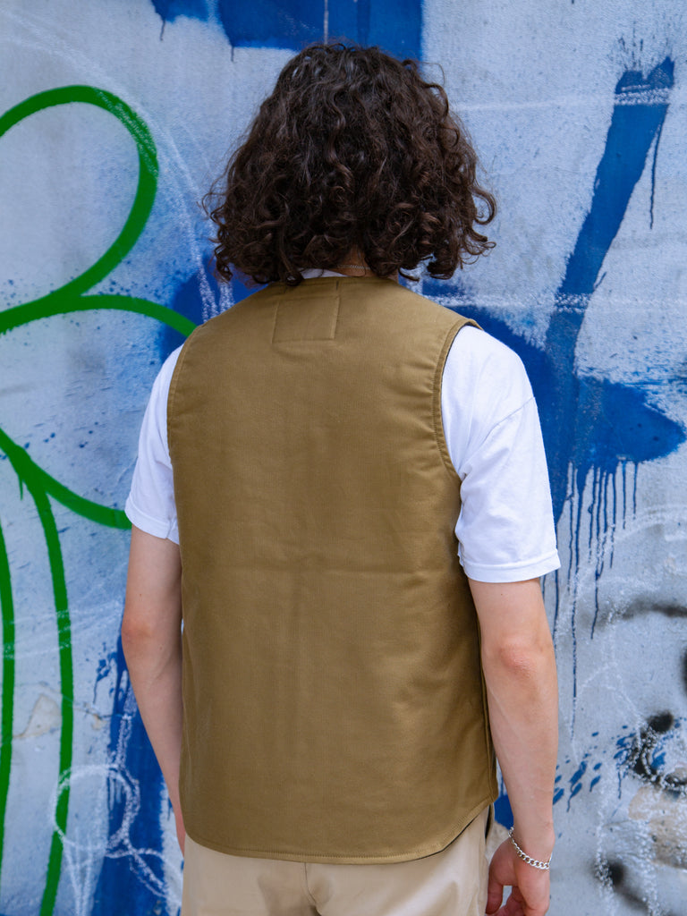 55%OFF!】 HUMAN MADE HUNTING VEST Brown agapeeurope.org