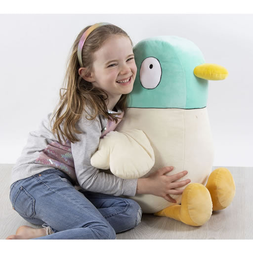 sarah and duck stuffed duck