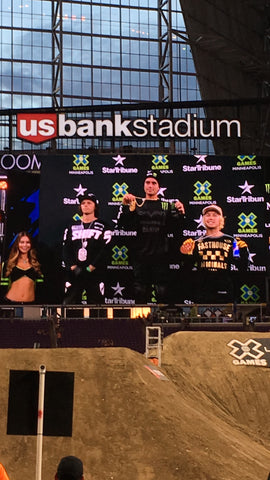 Neff on top of the podium!