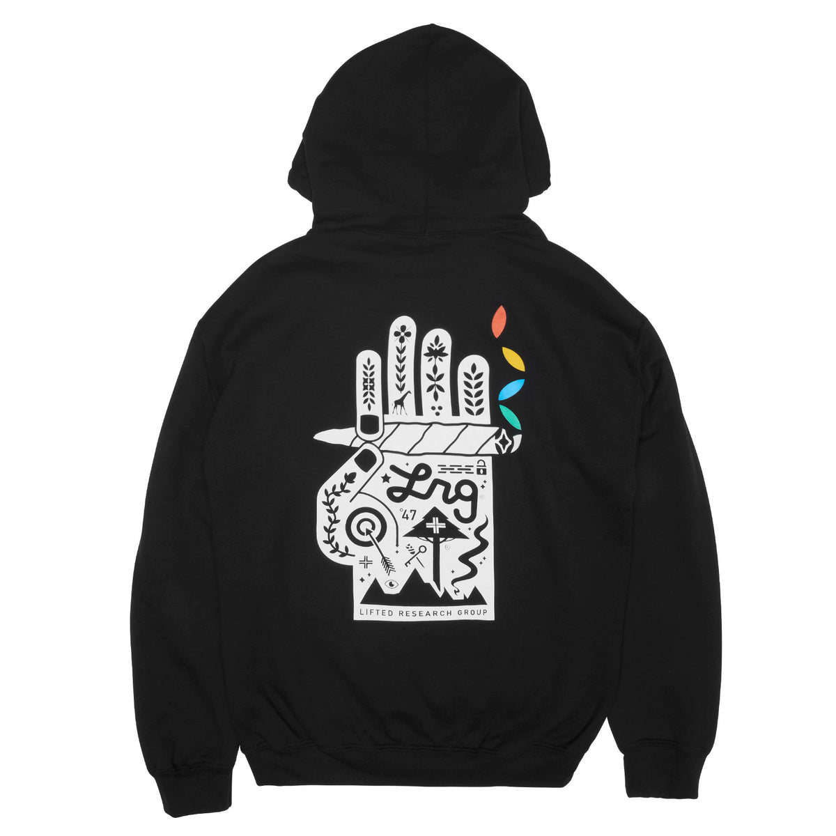 lifted research group hoodie