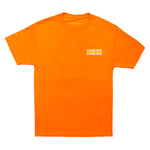 LIVINCOOL WORLD LOGO ORANGE T-SHIRT