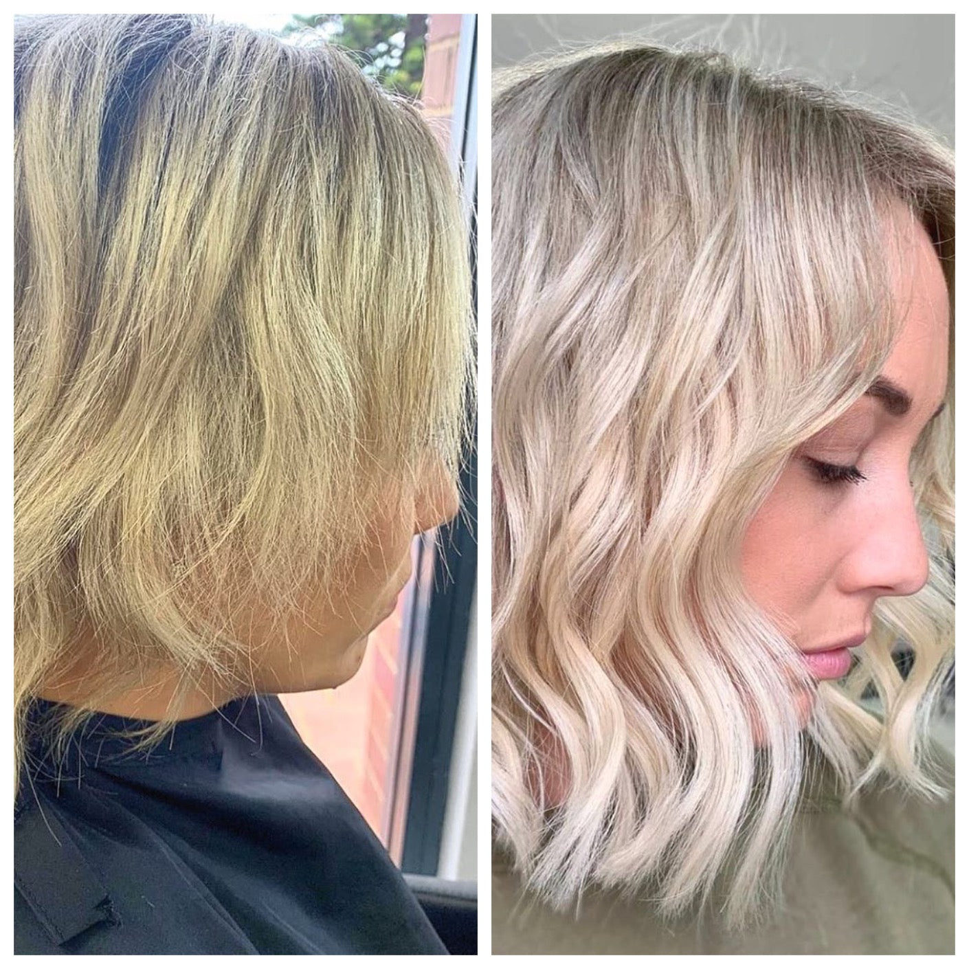 Jadore hair before and after - real model image