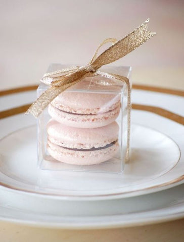 rose gold wedding favor