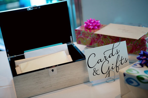 cards and gifts wedding registry etiquette ideas