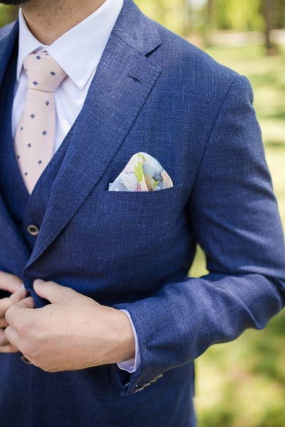 watercolor wedding inspiration groom