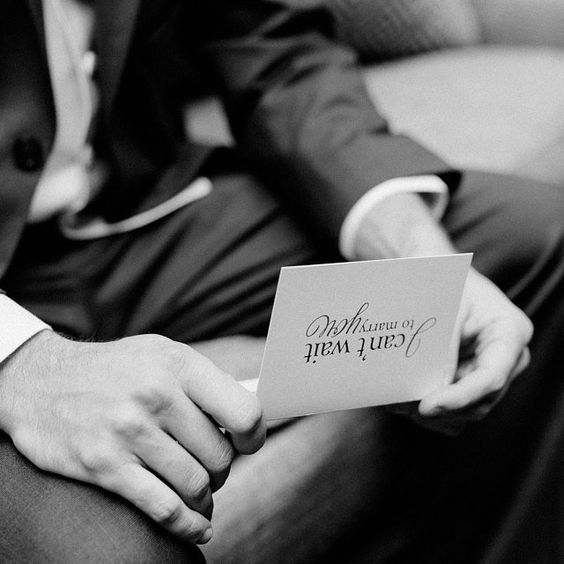 groom wedding day card 