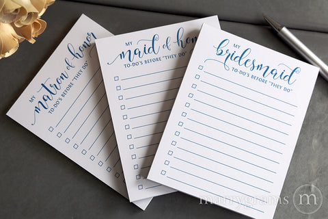 bridal shower checklist maid of honor